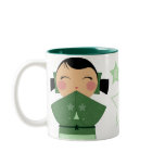 Kokeshi Star Mug