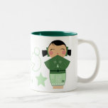 Kokeshi Star Mug mugs