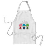 Kokeshi Triplets Apron