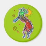 Kokopelli Art magnets