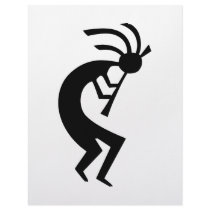 Kokopelli black design! letterhead by angeria Kokopelli black design! letterhead