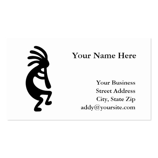 Kokopelli Business Card Templates
