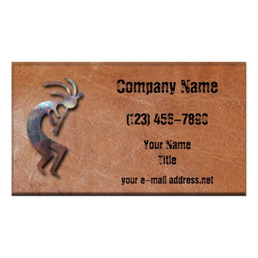 Kokopelli Business Cards (front side)