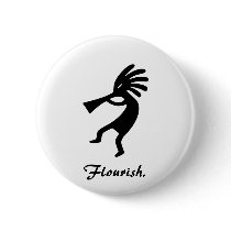 Kokopelli Buttons