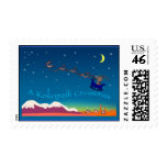 Kokopelli Christmas postage