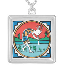 Kokopelli Color Necklace
