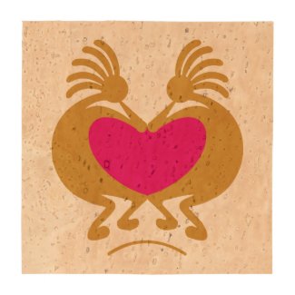 Kokopelli Custom Beverage Coaster