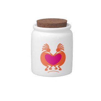 Kokopelli Custom Candy Jars