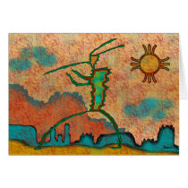 Kokopelli Day Greeting Cards