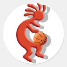 Kokopelli Dribble Sticker