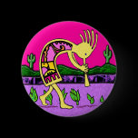 Kokopelli, Flute Player of the Desert buttons