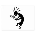 kokopelli go to the theater postcard
