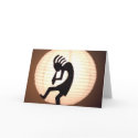 Kokopelli Greeting Card