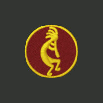 Kokopelli embroidered shirts
