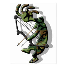 Kokopelli Hunter Postcards