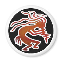 Kokopelli Magnet by superfriend Kokopelli Magnet