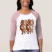 Ladies 3/4 Sleeve Raglan (Fitted)