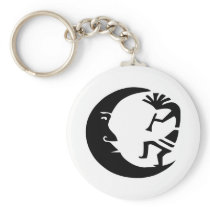 Kokopelli Moon Keychains