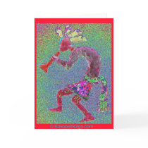 KOKOPELLI MYSTICAL RED-RED BORDER cards by kokopellis2go KOKOPELLI MYSTICAL RED-RED BORDER cards