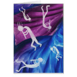 Kokopelli - Native American Flute Player Greeting Cards