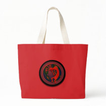 Kokopelli on the Earth bags