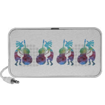 Kokopelli Plays Bass iPhone Speakers