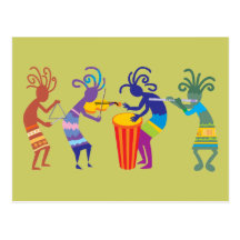 Kokopelli Postcard