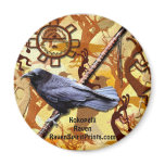 KOKOPELLI RAVEN Collection Fridge Magnet