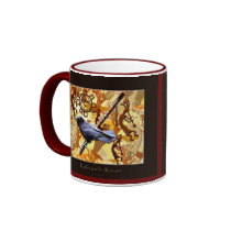 KOKOPELLI RAVEN Collection mugs by RavenSpiritPrints KOKOPELLI RAVEN Collection mugs