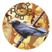 KOKOPELLI RAVEN Collection stickers