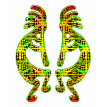 Kokopelli Rock Art: Modern Kokopelli t-shirts