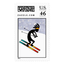 Kokopelli Skiing2 postage
