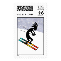 Kokopelli Skiing postage