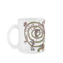 Kokopelli & Spiral - Mug #8