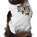 Kokopelli & Spiral - Pet Shirt #2 pet clothing by bontondesigns Kokopelli & Spiral - Pet Shirt #2 pet clothing