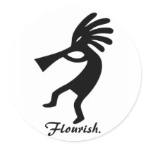 Kokopelli Stickers