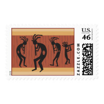 Kokopelli Tribal Design Postage
