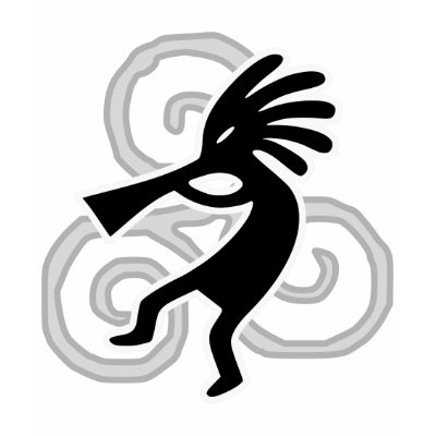 Kokopelli Tshirt by TattooTribes
