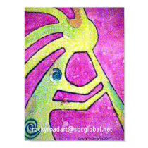 Kokopelli Watercolor posters by rockyroadart Kokopelli Watercolor posters