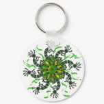 Kokopelli Wheel Keychain