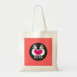 Kokopelli with pink heart bags