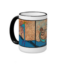 Kokopelli x 3 mugs by ZiaSun Kokopelli x 3 mugs