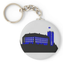 Koldinghus Palace - Grey Keychain