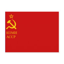 Komi Assr, Russia Postcard