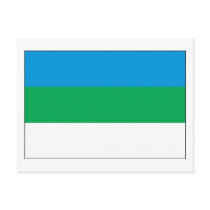 Komi Flag Postcard