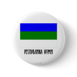 Komi Republic Flag buttons