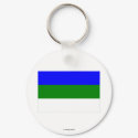 Komi Republic Flag keychains