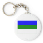 Komi Republic Flag keychains