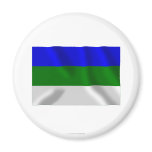 Komi Republic Flag magnets