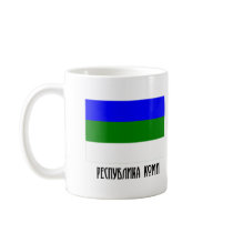 Komi Republic Flag mugs